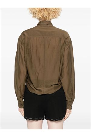 Camicia Nath in cotone cachi MARANT ÉTOILE | CH0131FDB3J04E67KI